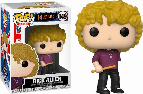 Φιγούρα Funko POP! Def Leppard - Rick Allen #149 3 Φιγούρα Funko POP! Def Leppard - Rick Allen #149