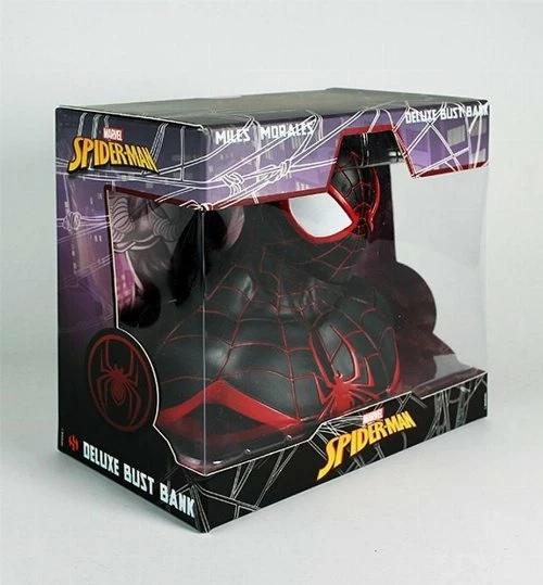 Κουμπαράς Marvel Comics - Spider-Man(Miles Morales) Bust Coin Bank (25cm) 3 Κουμπαράς Marvel Comics - Spider-Man(Miles Morales) Bust Coin Bank (25cm)