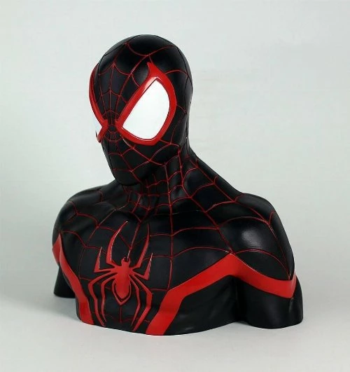 Κουμπαράς Marvel Comics - Spider-Man(Miles Morales) Bust Coin Bank (25cm) 5 Κουμπαράς Marvel Comics - Spider-Man(Miles Morales) Bust Coin Bank (25cm) - Image 3