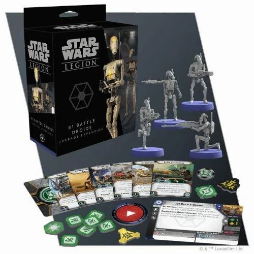 Fantasy Flight Games Star Wars: Legion - B1 Battle Droids Upgrade Expansion 5 Fantasy Flight Games Star Wars: Legion - B1 Battle Droids Upgrade Expansion - Image 3