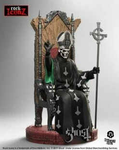 Φιγούρα Rock Iconz: Ghost BC - Papa Emeritus II Statue (22cm) (LE3000) -EFANTASY εκπτώσεις 146477 5 0500 figoura rock iconz ghost bc papa emeritus ii statue 22cm le3000