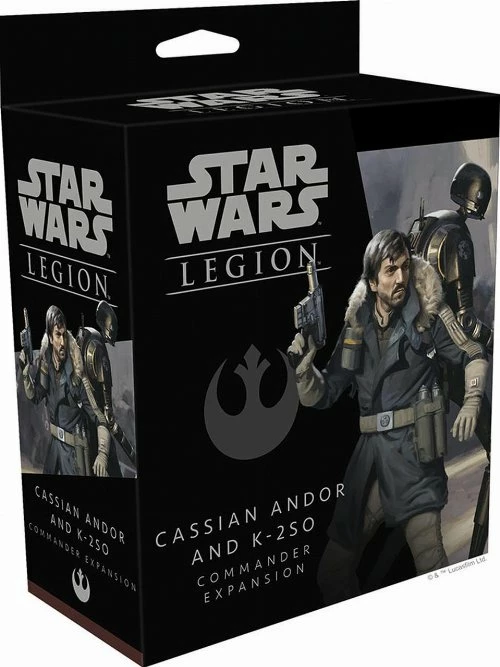 Fantasy Flight Games Star Wars: Legion - Cassian Andor And K-2SO Expansion 3 Fantasy Flight Games Star Wars: Legion - Cassian Andor And K-2SO Expansion