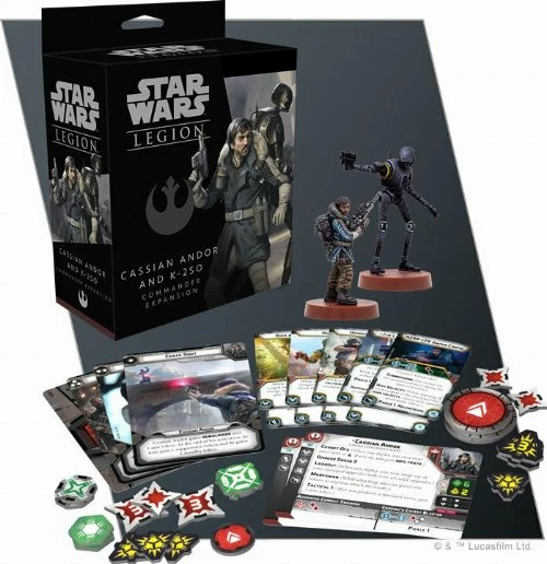 Fantasy Flight Games Star Wars: Legion - Cassian Andor And K-2SO Expansion 4 Fantasy Flight Games Star Wars: Legion - Cassian Andor And K-2SO Expansion - Image 2