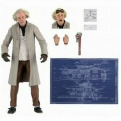 NECA Back To The Future - Ultimate Doc Brown Action Figure (18cm)