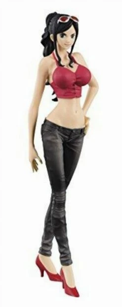 Φιγούρα One Piece: Jeans Freak - Nico Robin (Red Jacket) Statue (16cm)