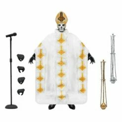 SUPER7 Ghost: Ultimates - Papa Emeritus I Φιγούρα Δράσης (18cm) -EFANTASY εκπτώσεις 166794 4 0500 ghost ultimates papa emeritus i figoura drasis 18cm