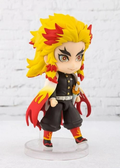 Demon Slayer: Kimetsu No Yaiba - Rengoku Kyojuro FiguArts Action Figure (9cm) 4 Demon Slayer: Kimetsu No Yaiba - Rengoku Kyojuro FiguArts Action Figure (9cm) - Image 2