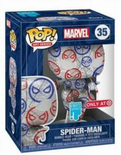Φιγούρα Funko POP! Marvel: Patriotic Age - Spider-Man (Art Series) #35 (Exclusive)