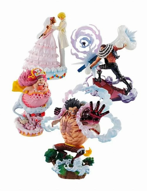 MegaHouse Φιγούρα One Piece: Log Box - Birth Whole Cake Island 4-Pack Statues (8cm) 3 MegaHouse Φιγούρα One Piece: Log Box - Birth Whole Cake Island 4-Pack Statues (8cm)