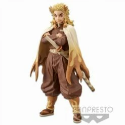 Demon Slayer: Kimetsu No Yaiba - Kyojuro Rengoku (Sepia) Statue (17cm)