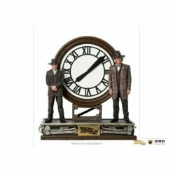 Back To The Future III - Marty And Doc At The Clock Art Scale 1/10 Deluxe Statue (30cm)