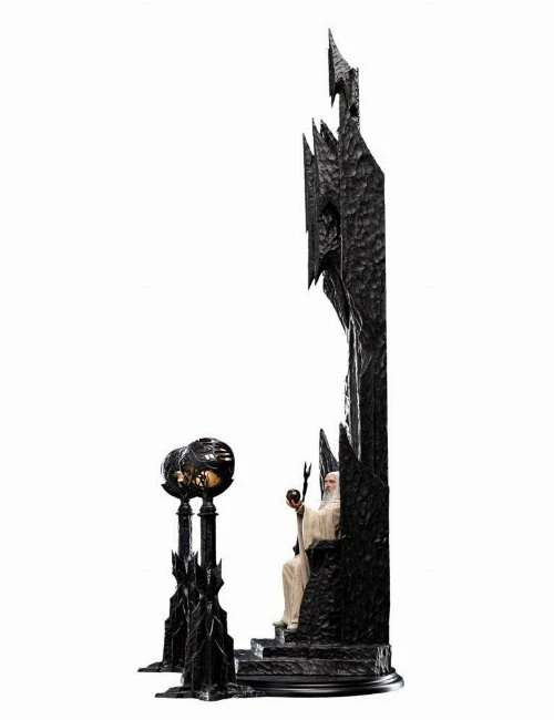 The Lord Of The Rings - Saruman The White On Throne Statue (110cm) 5 The Lord Of The Rings - Saruman The White On Throne Statue (110cm) - Image 3