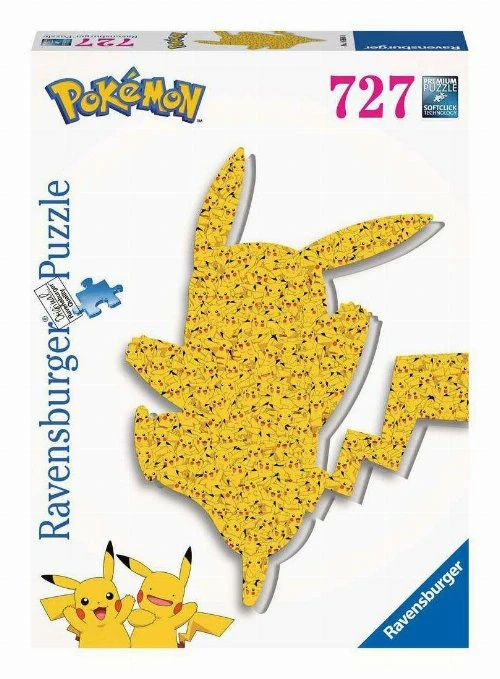 Ravensburger Παζλ 727 κομμάτια - Pokemon: Pikachu (Shaped) 3 Ravensburger Παζλ 727 κομμάτια - Pokemon: Pikachu (Shaped)