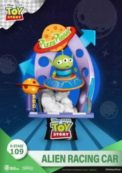 BEAST KINGDOM Toy Story: D-Stage - Alien Racing Car Statue (15cm)