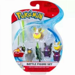 JAZWARES Φιγούρες Δράσης Pokemon - Sirfetch'd, Morpeko & Yamper (6cm)