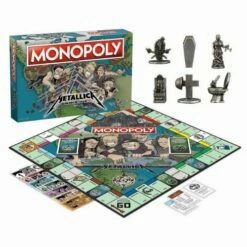 Hasbro Επιτραπέζιο Παιχνίδι Monopoly: Metallica