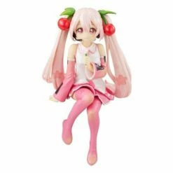 Vocaloid: Hatsune Miku: Noodle Stopper - Sakura Miku 2022 (Pearl Color) Φιγούρα Αγαλματίδιο (13cm)