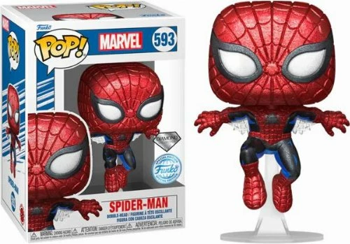 Φιγούρα Funko POP! Marvel: Spider-Man - Spider-Man (Diamond Collection) #593 (Exclusive) 3 Φιγούρα Funko POP! Marvel: Spider-Man - Spider-Man (Diamond Collection) #593 (Exclusive)