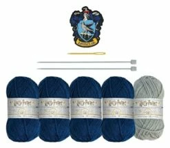 Harry Potter - Ravenclaw Infinity Cowl Knitting Kit -EFANTASY εκπτώσεις 223508 3 0500 harry potter ravenclaw infinity cowl knitting kit