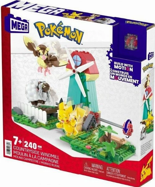 MATTEL Παιχνίδι Mega: Pokemon - Countryside Windmill (HKT21) 3 MATTEL Παιχνίδι Mega: Pokemon - Countryside Windmill (HKT21)