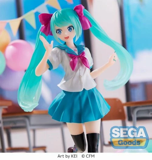 Sega Vocaloid: Hatsune Miku Luminasta - Hatsune Miku 16th Anniversary KEI Φιγούρα Αγαλματίδιο (18cm) 4 Sega Vocaloid: Hatsune Miku Luminasta - Hatsune Miku 16th Anniversary KEI Φιγούρα Αγαλματίδιο (18cm) - Image 2