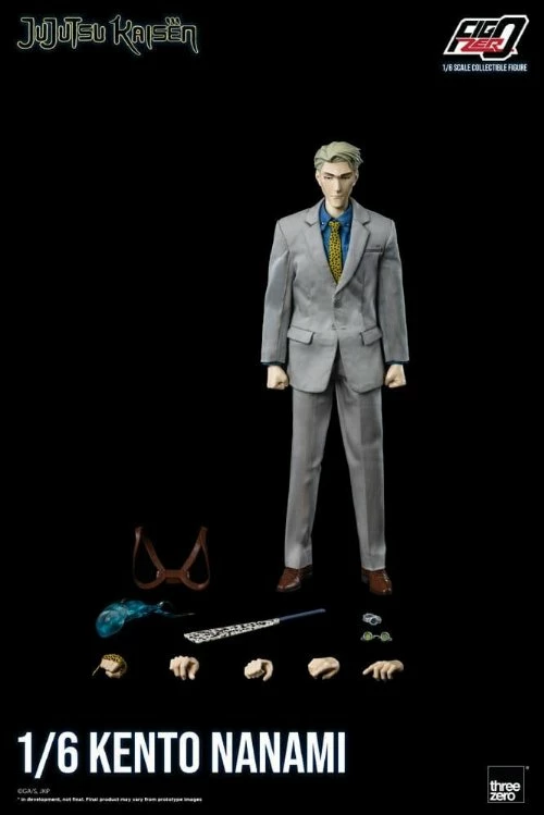 ThreeZero Jujutsu Kaisen: FigZero - Kento Nanami 1/6 Φιγούρα Δράσης (30cm) 5 ThreeZero Jujutsu Kaisen: FigZero - Kento Nanami 1/6 Φιγούρα Δράσης (30cm) - Image 3