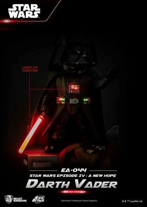 BEAST KINGDOM Star Wars: Egg Attack - Darth Vader Φιγούρα Αγαλματίδιο (25cm) 8 BEAST KINGDOM Star Wars: Egg Attack - Darth Vader Φιγούρα Αγαλματίδιο (25cm) - Image 6