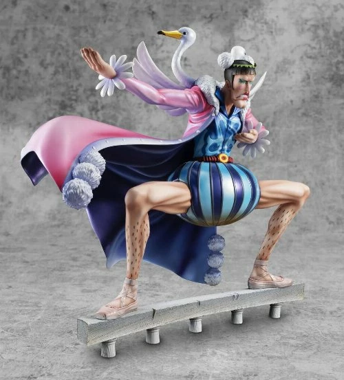 MegaHouse One Piece: P.O.P - Mr. 2 Bon Clay (Playback Memories) Φιγούρα Αγαλματίδιο (23cm) 5 MegaHouse One Piece: P.O.P - Mr. 2 Bon Clay (Playback Memories) Φιγούρα Αγαλματίδιο (23cm) - Image 3