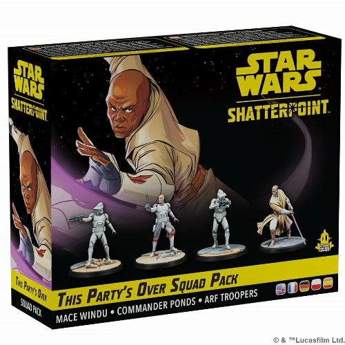 Atomic Mass Games Star Wars: Shatterpoint - This Party's Over Squad Pack 3 Atomic Mass Games Star Wars: Shatterpoint - This Party's Over Squad Pack