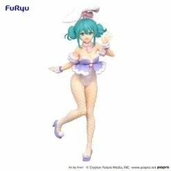 Vocaloid Hatsune Miku: BiCute Bunnies - White Rabbit Purple Color Φιγούρα Αγαλματίδιο (28cm)