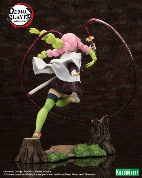 Kotobukiya Demon Slayer: Kimetsu No Yaiba - Mitsuri Kanroji ARTFXJ 1/8 Φιγούρα Αγαλματίδιο (25cm) 4 Kotobukiya Demon Slayer: Kimetsu No Yaiba - Mitsuri Kanroji ARTFXJ 1/8 Φιγούρα Αγαλματίδιο (25cm) - Image 2